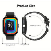 LIGE Smart Watch – Ultra-Thin Design with Wireless Calls (8 colours available) – view 11