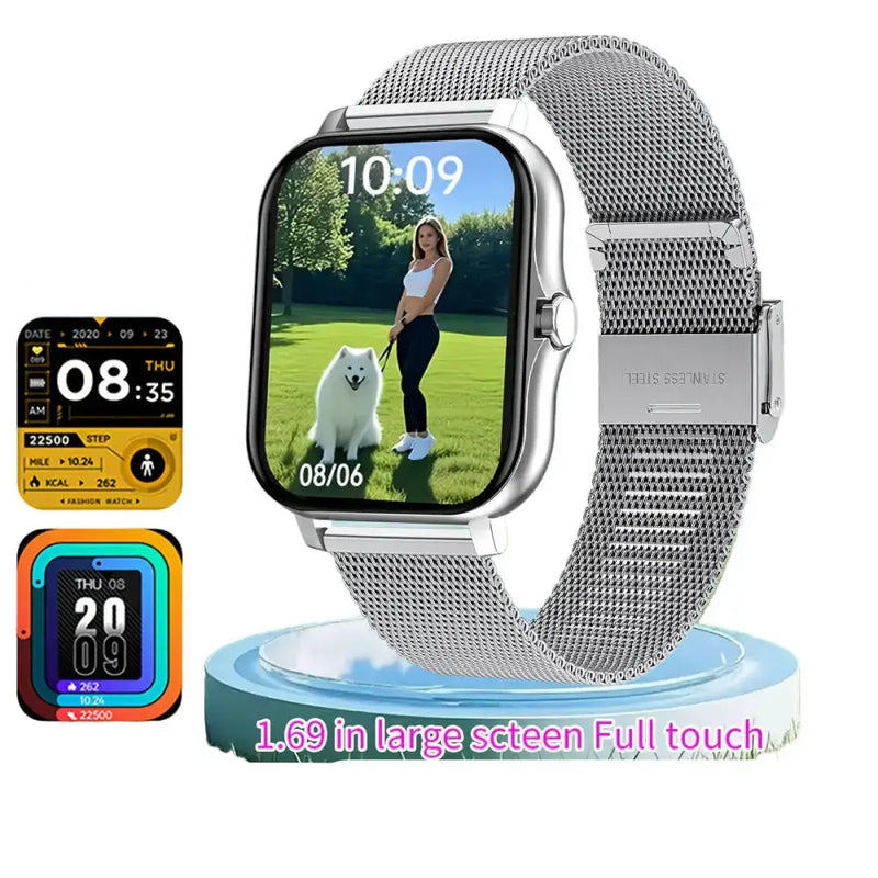 LIGE Smart Watch – Ultra-Thin Design with Wireless Calls (8 colours available) – view 15
