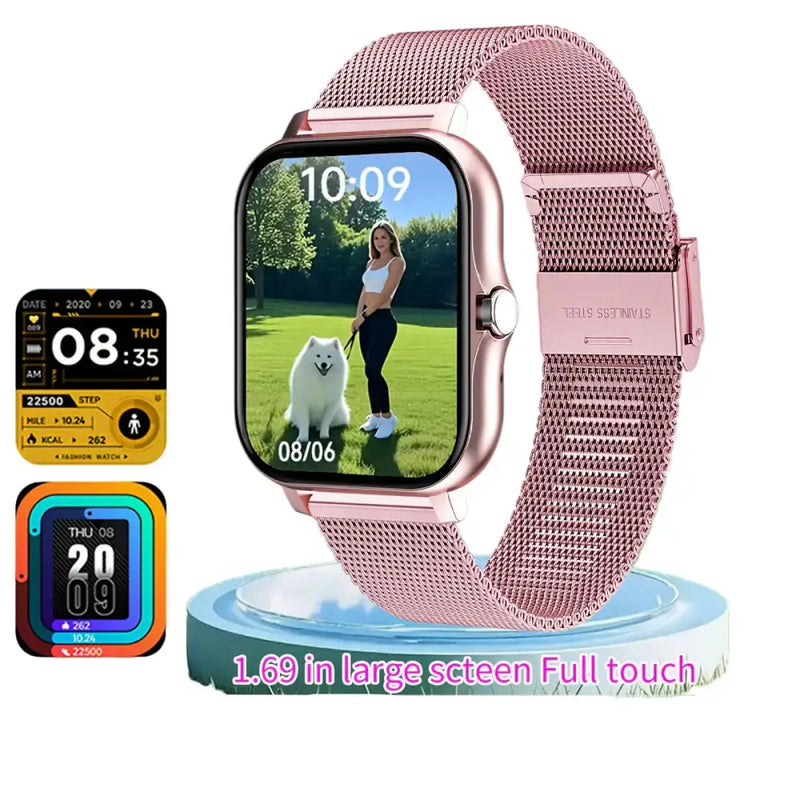 LIGE Smart Watch – Ultra-Thin Design with Wireless Calls (8 colours available) – view 14