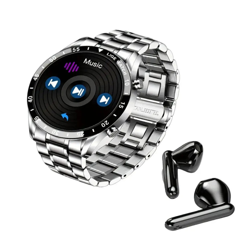 LIGE Smartwatch – Full Touchscreen with Call Management (4 types available) – view 9