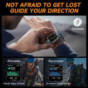 LIGE Smartwatch – HD Touch Display, Wireless Calls, Notifications, Pedometer & Long Battery Life – view 4