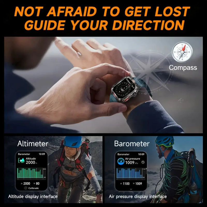 LIGE Smartwatch – HD Touch Display, Wireless Calls, Notifications, Pedometer & Long Battery Life – view 4