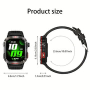 LIGE Smartwatch – HD Touch Display, Wireless Calls, Notifications, Pedometer & Long Battery Life – view 2