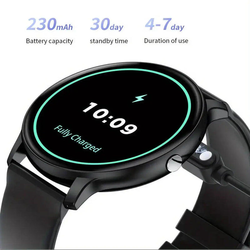 LIGE Smartwatch – Multi-Colour Silicone Strap (11 colours available) – view 14