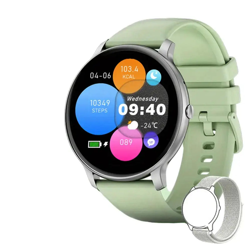 LIGE Smartwatch – Multi-Colour Silicone Strap (11 colours available) – view 2