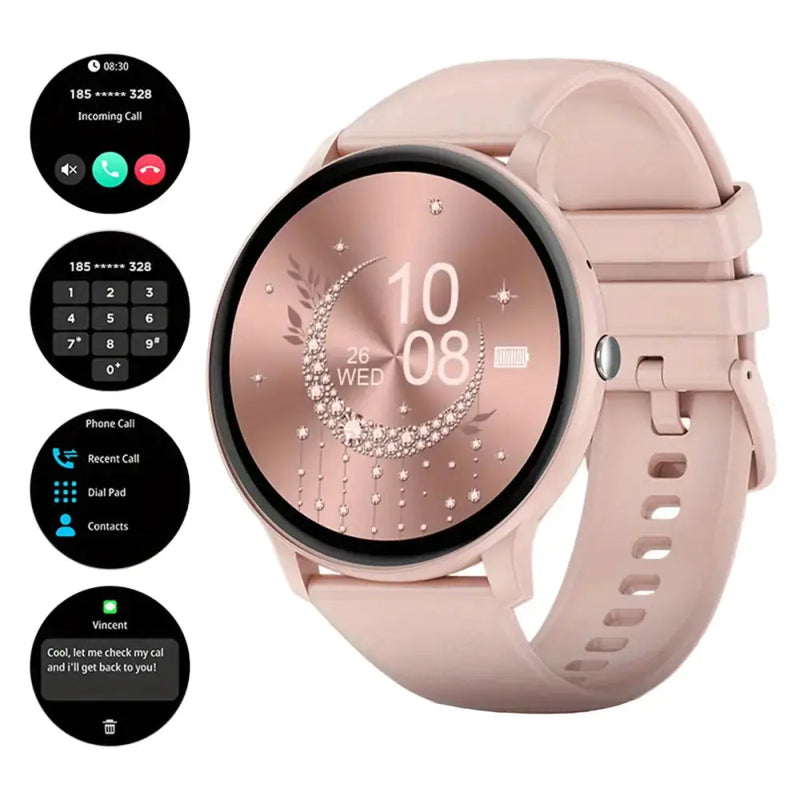 LIGE Smartwatch – Multi-Colour Silicone Strap (11 colours available) – view 16