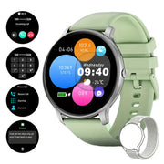 LIGE Smartwatch – Multi-Colour Silicone Strap (11 colours available) – view 23