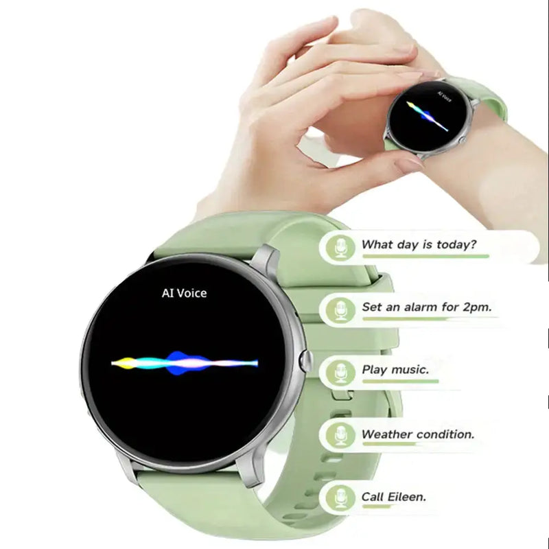 LIGE Smartwatch – Multi-Colour Silicone Strap (11 colours available) – view 5