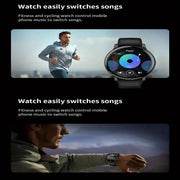 LIGE Smartwatch – Multi-Colour Silicone Strap (11 colours available) – view 13