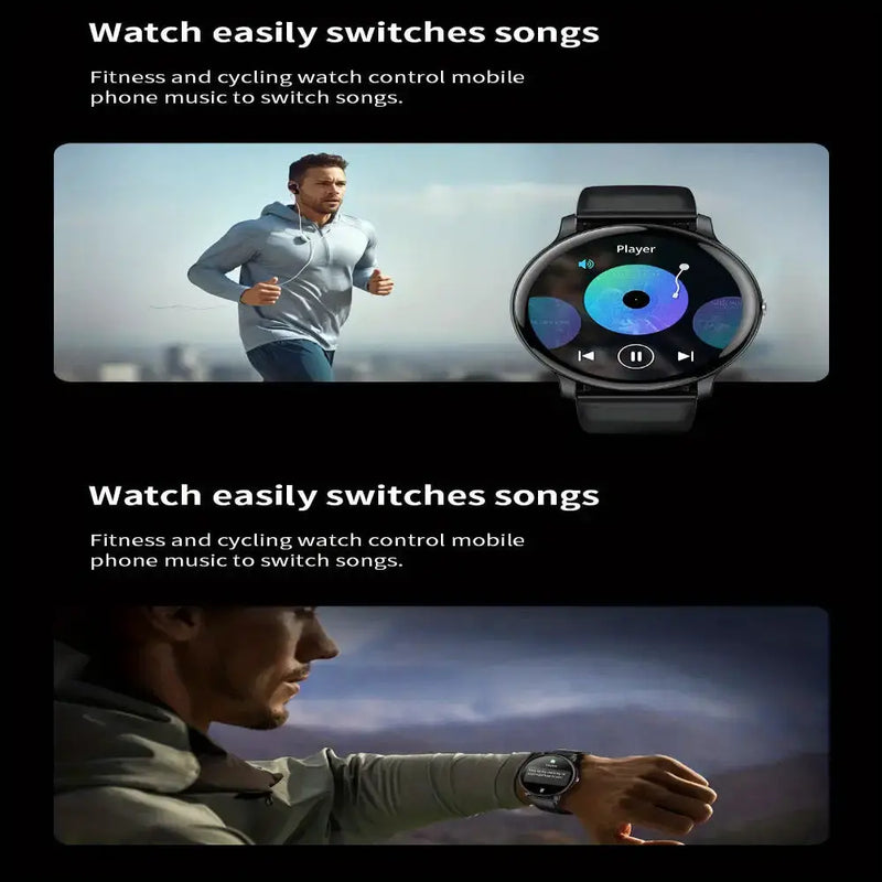 LIGE Smartwatch – Multi-Colour Silicone Strap (11 colours available) – view 13