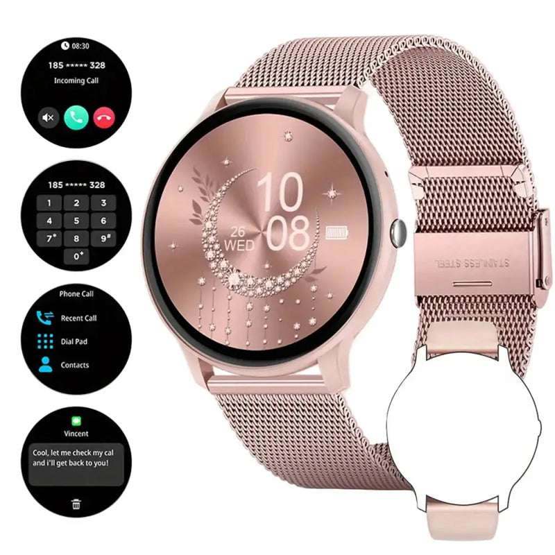 LIGE Smartwatch – Multi-Colour Silicone Strap (11 colours available) – view 21