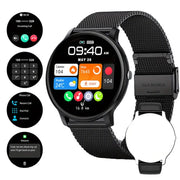 LIGE Smartwatch – Multi-Colour Silicone Strap (11 colours available) – view 19