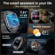 LIGE Smartwatch – Wireless Calling, 100+ Sports Modes, AI Voice (4 types available) – view 16