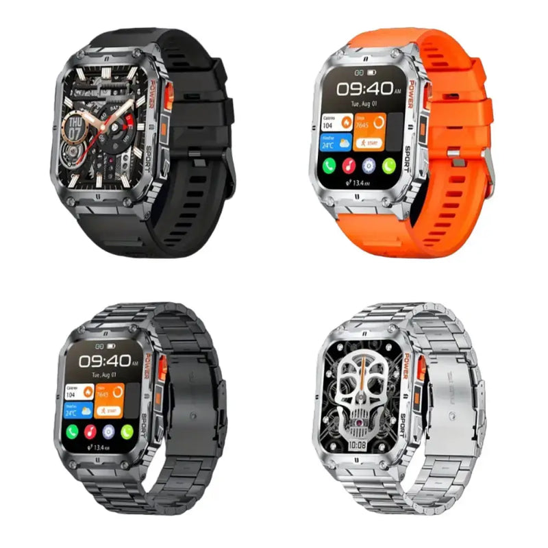LIGE Smartwatch – Wireless Calling, 100+ Sports Modes, AI Voice (4 types available) – view 2