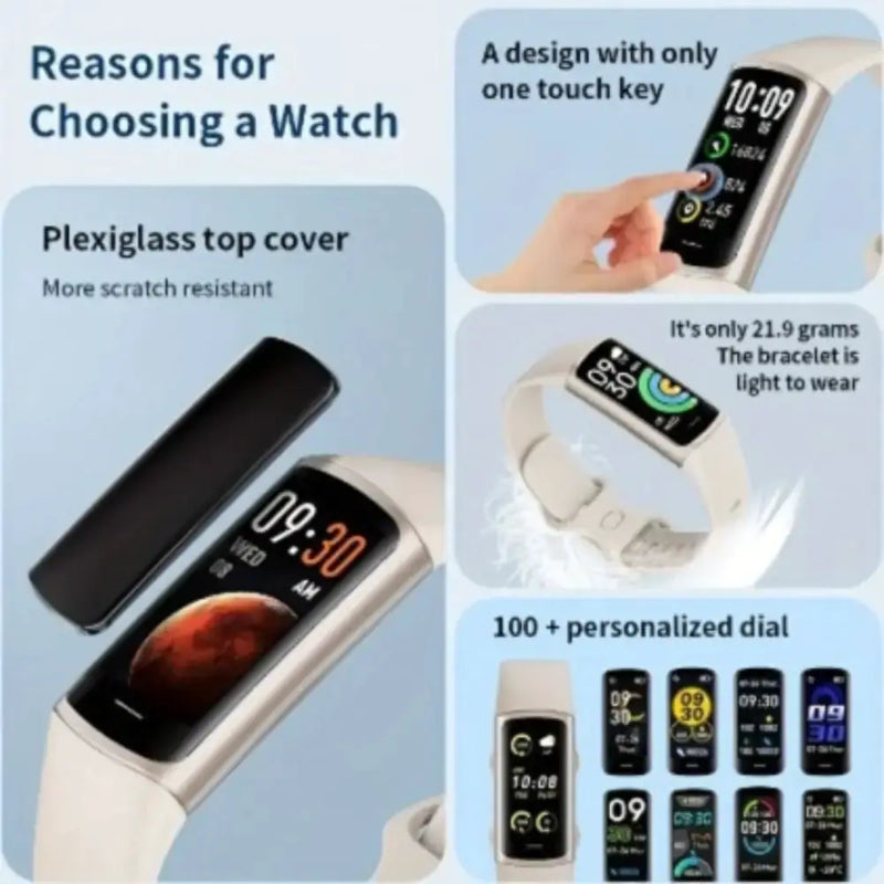 LIGE Smartwatch – Wireless Calls, Multi-Sport Modes (5 colours available) – view 2