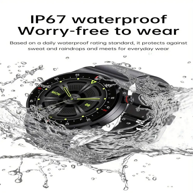 LIGE Sports Watch with Step Counter, Alarm, Wireless Calls, Weather Forecast (8 types available) – view 12