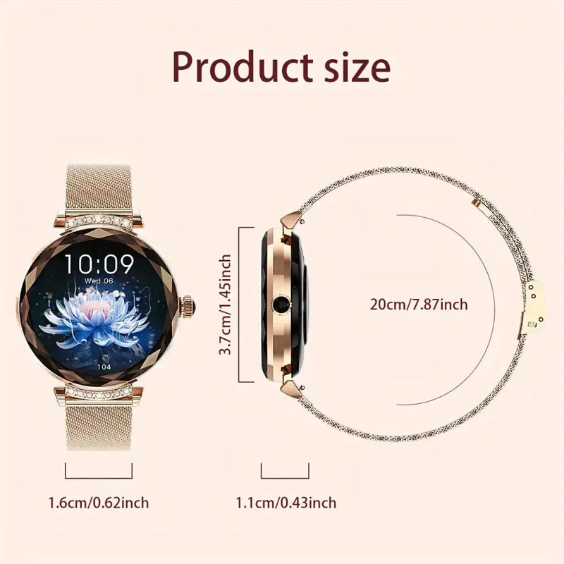 LIGE Women's Smart Watch – HD Display, Sports Tracker (2 colours available) – view 6