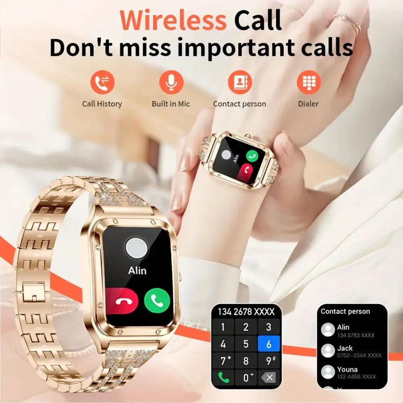 Habicare TWS LIGE Women's Smartwatch – Full Touch Screen LIGE Women's Smartwatch – Full Touch Screen