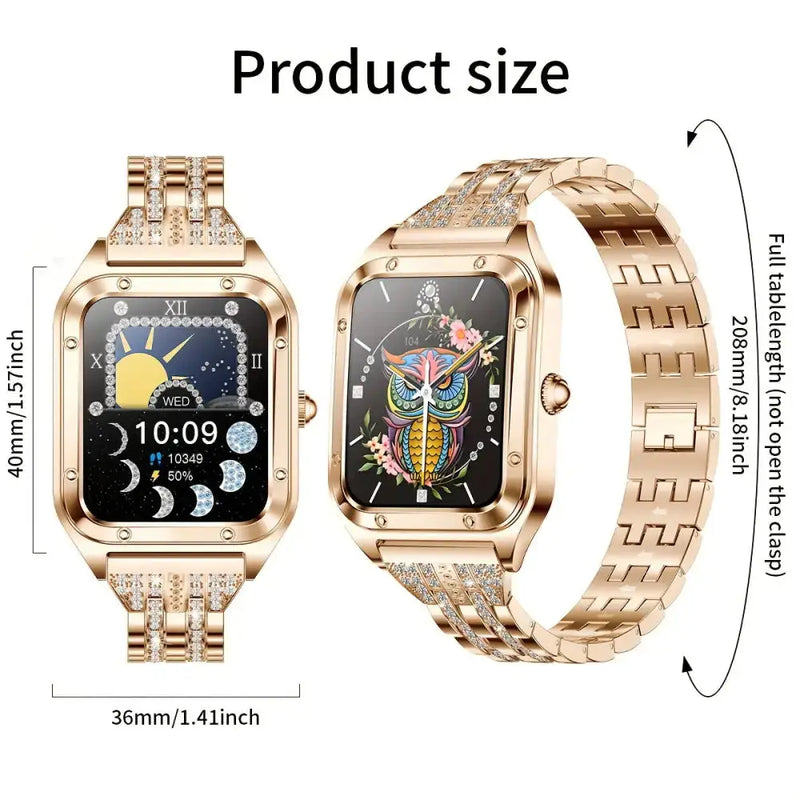 Habicare TWS LIGE Women's Smartwatch – Full Touch Screen LIGE Women's Smartwatch – Full Touch Screen