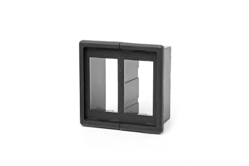 Magwarehouse.com Auxiliary Switch Bezel Auxiliary Switch Bezel Dual Rough Country Dual Auxiliary Switch Bezel for Vehicle