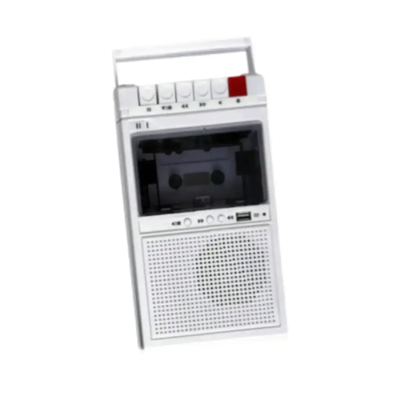 Lightweight Cassette Player with Stereo Speakers (available in Black & White) – view 8