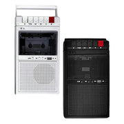 Lightweight Cassette Player with Stereo Speakers (available in Black & White) – view 2