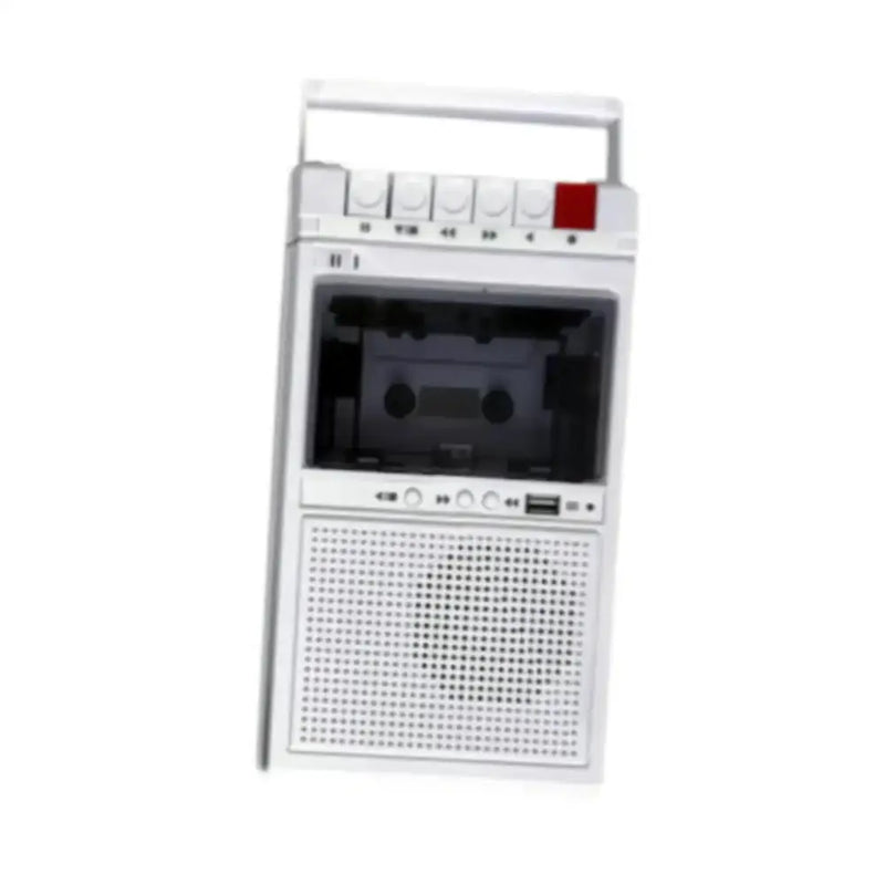 Lightweight Cassette Player with Stereo Speakers (available in Black & White) – view 7