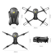 UAV Three Camera HD Drone - Optical Flow Positioning with Obstacle Avoidance | Orange & Black – view 13