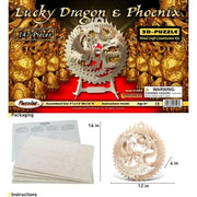 9eight5 3D Puzzle Lucky Dragon & Phoenix Lucky Dragon & Phoenix