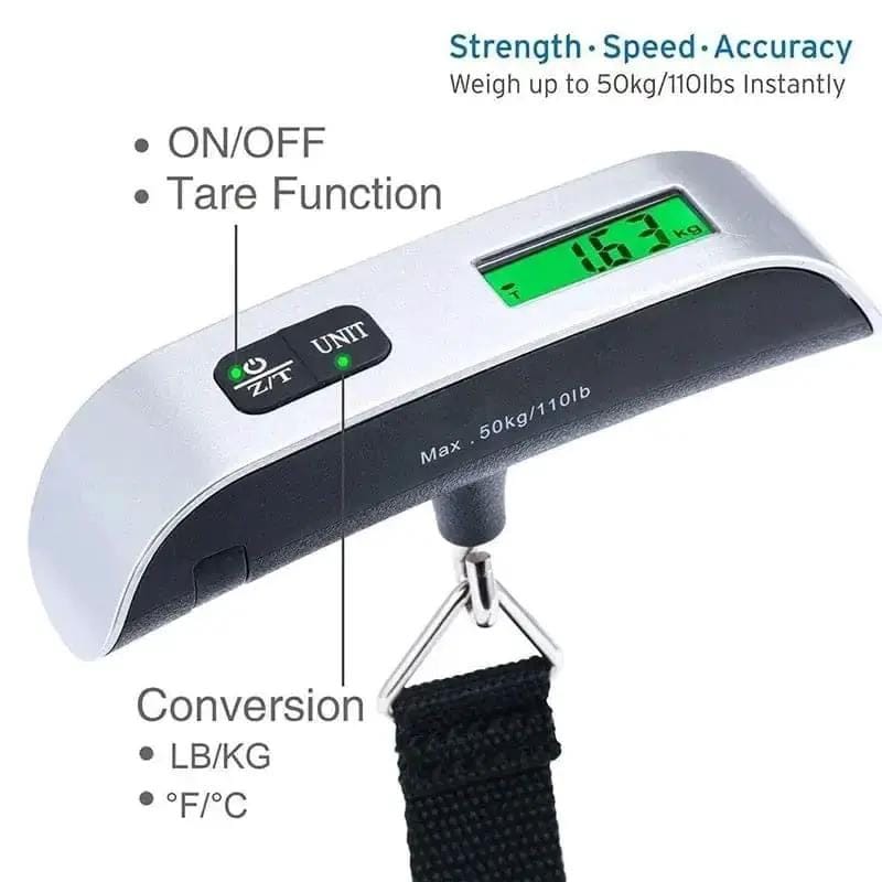 9eight5 Tools & Kits (multipurpose) Luggage Scale (0.0.1kg - 50kg) Luggage Scale (0.0.1kg - 50kg)