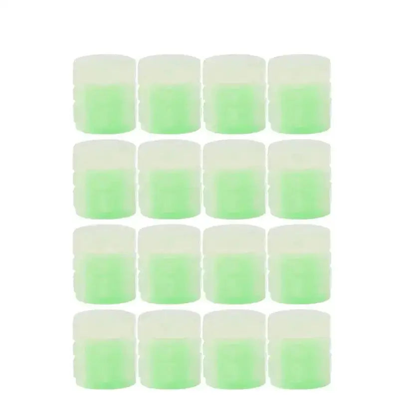 Habicare HBC Luminous Fluorescent Tire Valve Caps Luminous Fluorescent Tire Valve Caps