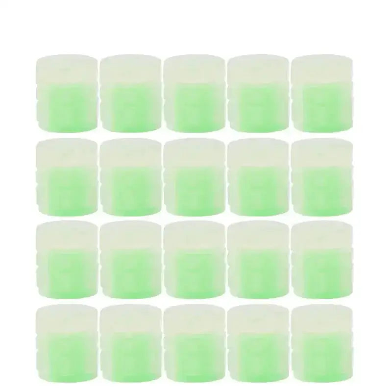 Habicare HBC Luminous Fluorescent Tire Valve Caps Luminous Fluorescent Tire Valve Caps
