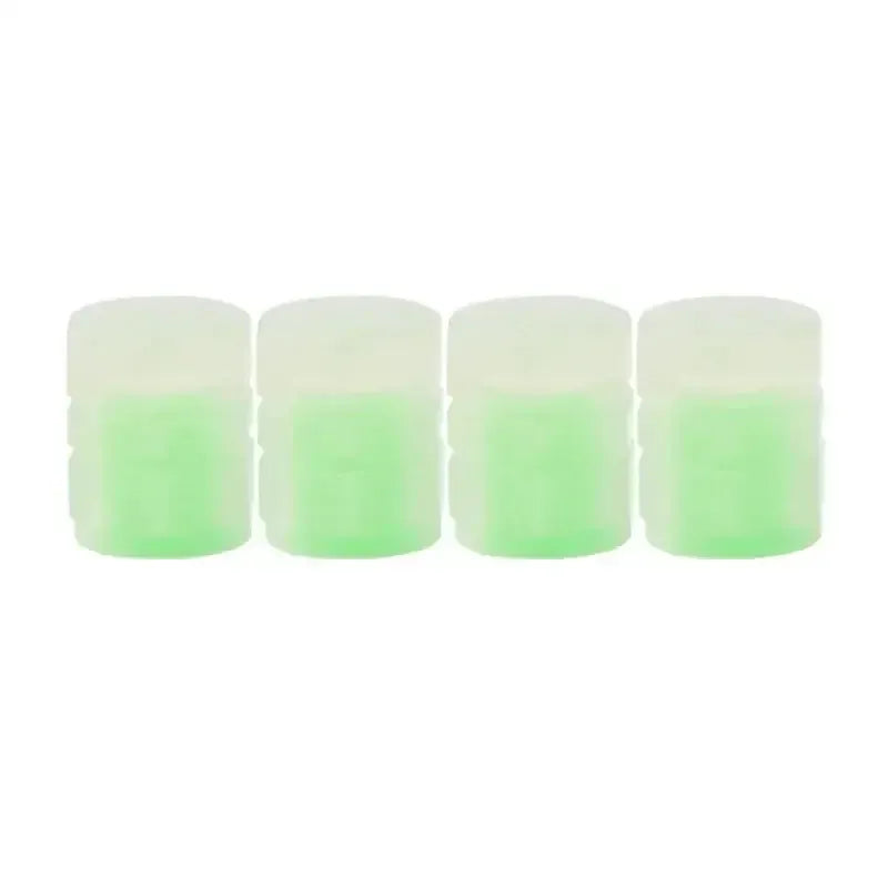Habicare HBC Luminous Fluorescent Tire Valve Caps Luminous Fluorescent Tire Valve Caps