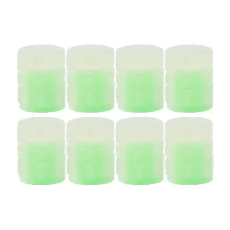 Habicare HBC Luminous Fluorescent Tire Valve Caps Luminous Fluorescent Tire Valve Caps