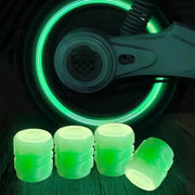 Habicare HBC Luminous Fluorescent Tire Valve Caps Luminous Fluorescent Tire Valve Caps
