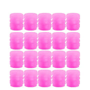 Habicare HBC Luminous Fluorescent Tire Valve Caps Luminous Fluorescent Tire Valve Caps
