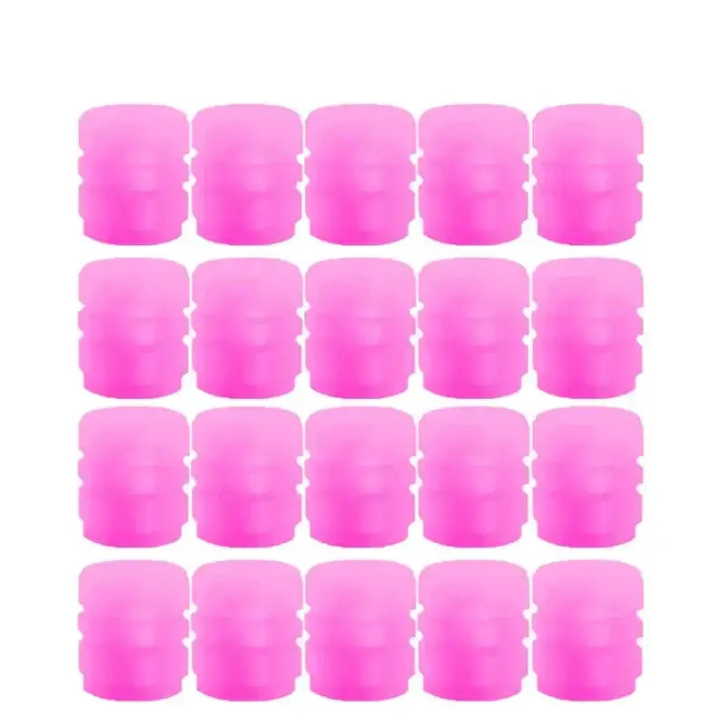 Habicare HBC Luminous Fluorescent Tire Valve Caps Luminous Fluorescent Tire Valve Caps