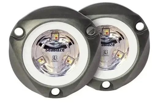 Lumitec Seablaze Mini LED Underwater Light Blue 2 Pack For Small Boats 700 Lumen Rugged Marine Lighting – view 5