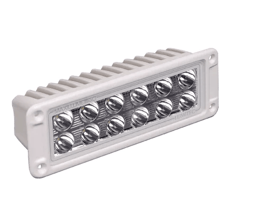 Lumitec Maxillume H60 Flush Mount LED Flood Light Premium White Marine Grade 6000 True Lumens For Yachts – view 3