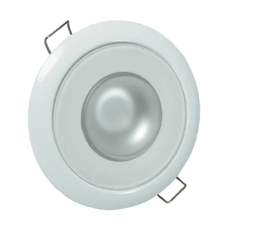 Mirage Flush Mount LED Down Light White RGBW by Lumitec Ultra Slim Bright Ceiling Fixture for Modern Homes – view 1
