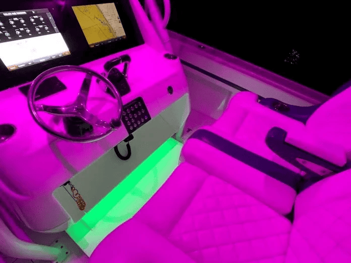 Lumitec Moray Spectrum RGBW Flex Light With Onboard Controller For Easy Two Wire DC Marine Deck Lighting – view 3