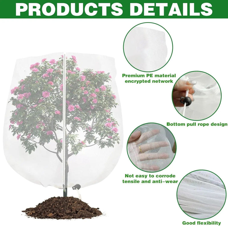 salelink.co.nz Unbranded 2x Garden Netting Bags 1.2M*1.8M 2x Garden Netting Bags 1.2M*1.8M | Action Outdoors NZ