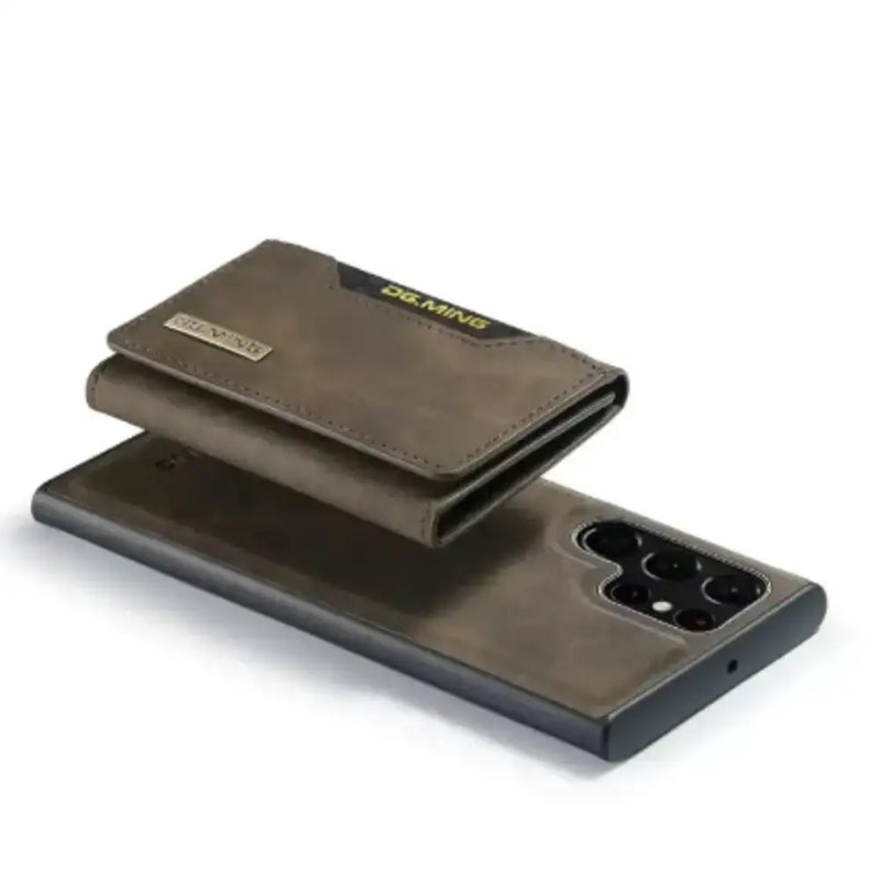 Habicare 9eight5 M2 Leather Case for Samsung (Coffee with wallet) M2 Leather Case for Samsung (Coffee with wallet)