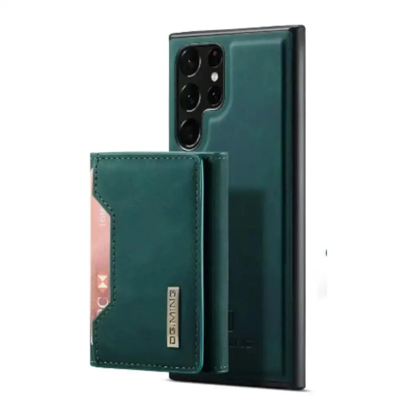 Habicare 9eight5 M2 Leather Case for Samsung (Green with wallet) M2 Leather Case for Samsung (Green with wallet)