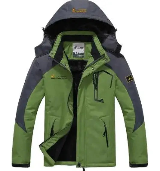 Men's Waterproof Thermal Hiking Jacket - Windproof Winter Outdoor Coat – view 51