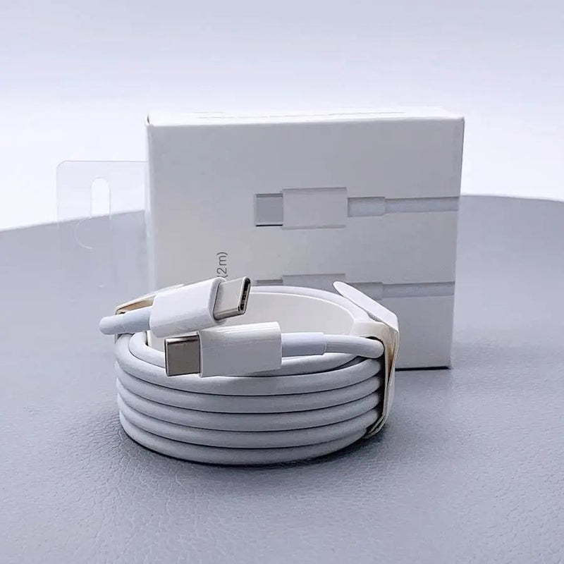 9eight5 Phone/Tablet Accessories Type C - Type C Charger Cable - 2m Type C - Type C Charger Cable - 2m