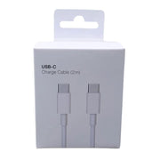 9eight5 Phone/Tablet Accessories Type C - Type C Charger Cable - 2m Type C - Type C Charger Cable - 2m