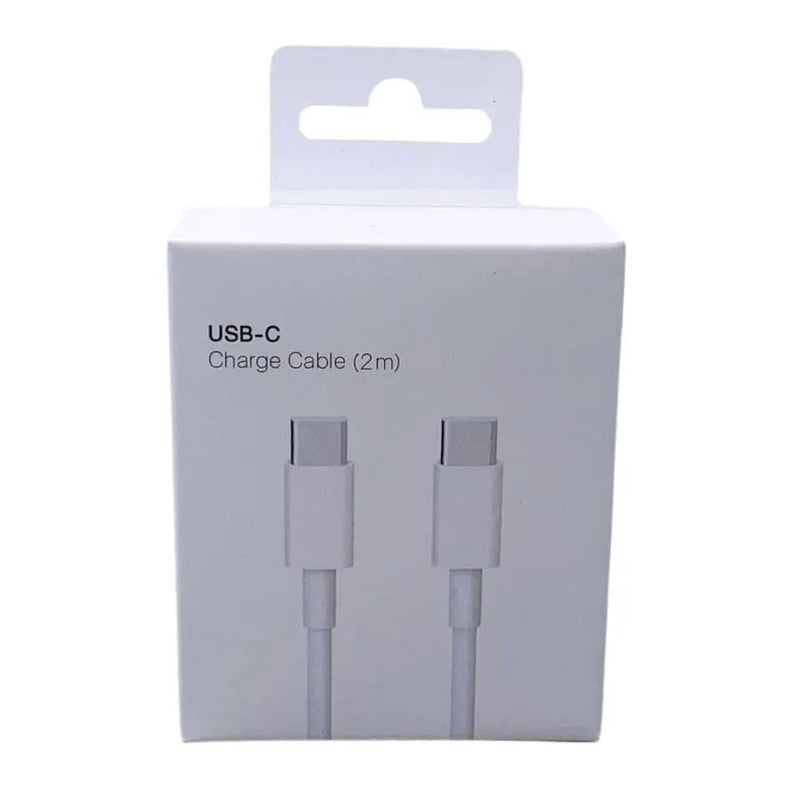 9eight5 Phone/Tablet Accessories Type C - Type C Charger Cable - 2m Type C - Type C Charger Cable - 2m