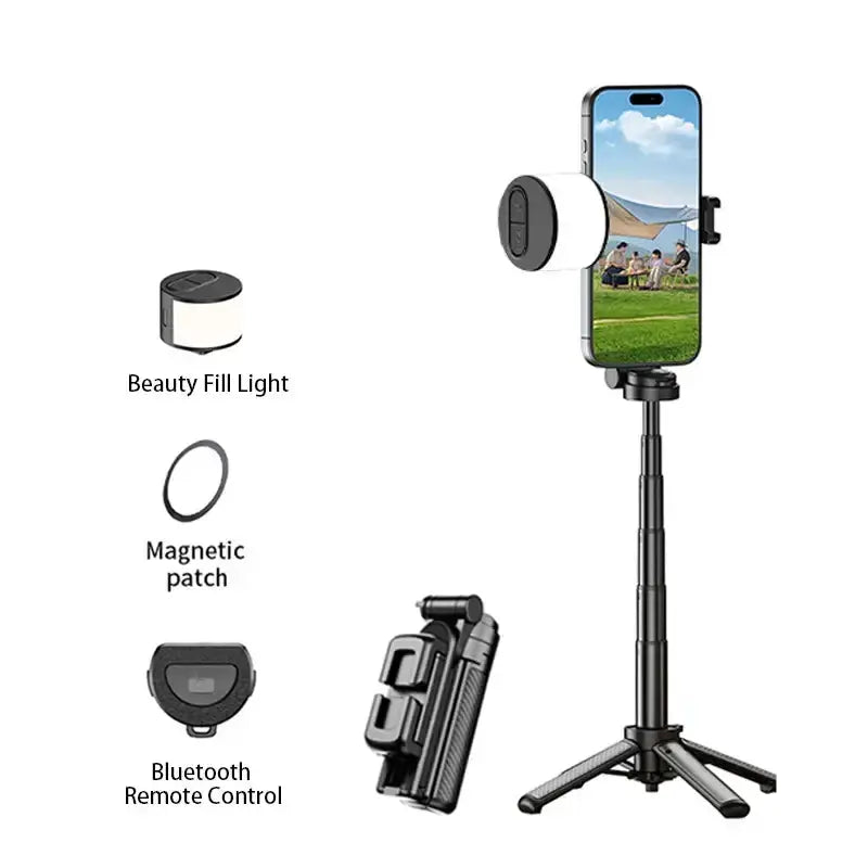 Habicare 9eight5 360° Selfie Stick with Bluetooth & Foldable Stand 360° Selfie Stick with Bluetooth & Foldable Stand