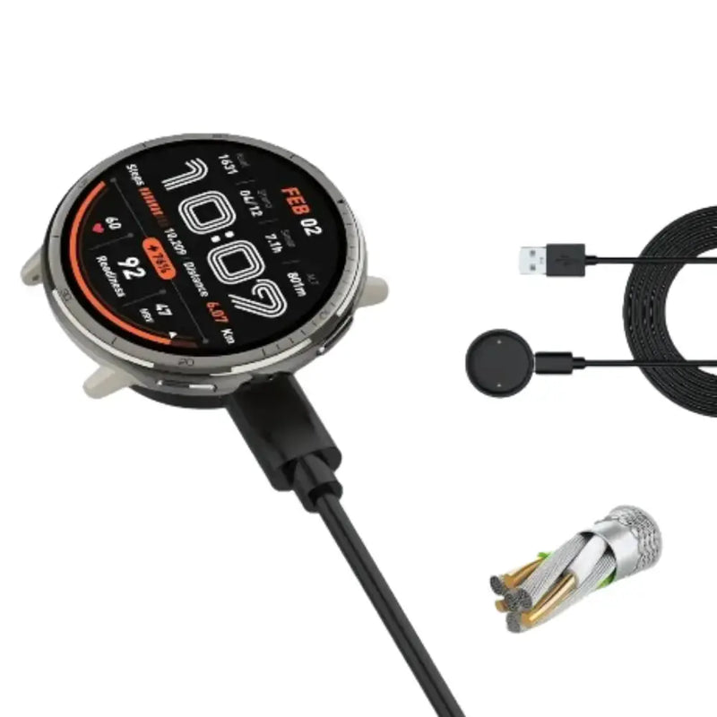 Habicare TWS Fast Charger Cable for Amazfit BIP 6 Fast Charger Cable for Amazfit BIP 6